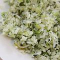 どこでもいっしょ's cooksnap of when they made 妊婦 産後 授乳中 小松菜とじゃこの炒飯.