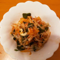 mmrmzk's cooksnap of when they made もやしとちくわのキムチ和え.
