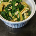 すみれおばさん's cooksnap of when they made もみ菜と油揚げの煮浸し.