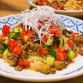 CHANx2's cooksnap of when they made ひき肉と夏野菜！アレンジ 冷やし中華.