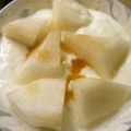 ベティ３'s cooksnap of when they made 梨のはちみつヨーグルトかけ.