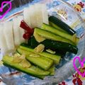 satomi0510's cooksnap of when they made きゅうりのにんにくポン酢漬け.