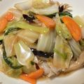 クックM6DK2O☆'s cooksnap of when they made 市販シュウマイに野菜追加☆中華あんかけ.