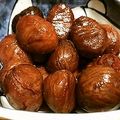 みんみん607's cooksnap of when they made 栗の渋皮煮.