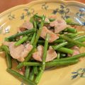 ★りなんち★'s cooksnap of when they made にんにくの芽と豚バラの塩レモン炒め.