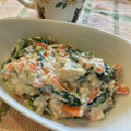 SALA。's cooksnap of when they made 意外と簡単◎ほうれん草と枝豆の白和え.