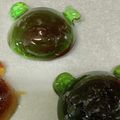 ペコポコBOX's cooksnap of when they made かき氷シロップで　べっこう飴　キャンディ.