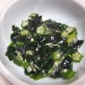 きらり流れ星's cooksnap of when they made オクラとわかめの酢の物.