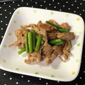 もこもこねね's cooksnap of when they made 豚肉とにんにくの芽のオイスターソース炒め.
