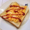 ダリア☆'s cooksnap of when they made 簡単☆卵トースト♬朝食に☆.