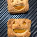 しなとん's cooksnap of when they made ハロウィンに型要らず簡単パンプキンパイ♪.
