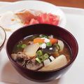 チコリママ's cooksnap of when they made じんわり美味しい豚汁♡ナス入り♡.