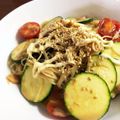なーなちゃん's cooksnap of when they made トマトとズッキーニとツナの冷やしそうめん.