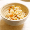もすろー's cooksnap of when they made ベビーホタテと牛蒡の炊き込みご飯.