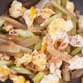 a_b_c's cooksnap of when they made セロリが美味しくなる♪桜海老香る卵炒め.