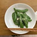 スイスおじさん☆'s cooksnap of when they made スナップエンドウのバター炒め.