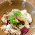 ばたみそーぱん☆'s cooksnap of when they made ダシダで！きのことさつま芋の炊き込みご飯.