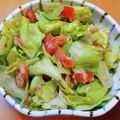 おちゃむ夫人's cooksnap of when they made レタス＆トマト&ツナの超簡単サラダ☆.