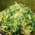 おちゃむ夫人's cooksnap of when they made ★水菜と卵のふんわり炒め★.