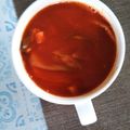 クックQEF71M☆'s cooksnap of when they made 忙しい朝に！レンチンなのに絶品野菜スープ.