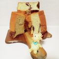 優莉沙's cooksnap of when they made チョコバナナ♡マーブルシフォンケーキ.