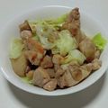 クックKP269N☆'s cooksnap of when they made 時短で簡単鶏肉とキャベツの…なんか？.