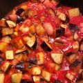 アーーー's cooksnap of when they made 茄子とウインナーのバジルトマト煮込み.