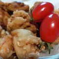 シメジ。's cooksnap of when they made 【ブライン液】で鶏胸肉が柔らか唐揚げ.