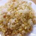 料理大好きボーイ's cooksnap of when they made 優しく美味しく、揚げ玉チャーハン♪.