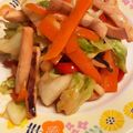 シノミー's cooksnap of when they made コストコの焼きイカ！キャベツのバター焼き.