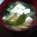 クックMO63WW☆'s cooksnap of when they made みょうがの味噌汁.