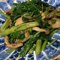 usayan's cooksnap of when they made かつお菜のニンニク炒め〜タイ風〜.