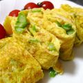 おらんでう～たん's cooksnap of when they made お弁当に✿鮭とアスパラの淡色卵焼き.