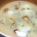 あさりのごはん's cooksnap of when they made なめことジャガイモのみそ汁♪美味しいよ♪.