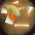 ちゃぎー's cooksnap of when they made じゃがいもと豆富の味噌汁.