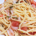 Hikibabe's cooksnap of when they made トマト・たらこ・イカの和風冷製パスタ.