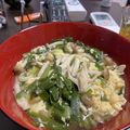 Kuma0922's cooksnap of when they made 【アッサリ味】ニラ卵きのこ♪うどん.