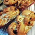 b‐mach's cooksnap of when they made 秋満載☆栗だらけ～の折り込みパン.