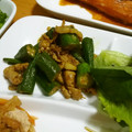 jagao's cooksnap of when they made 【農家のレシピ】オクラと豚肉のカレー炒め.