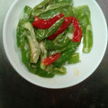 鶏皮坊主's cooksnap of when they made レンジで簡単！ししとうマヨチーズ.