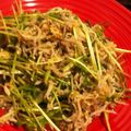 TOM33TOM's cooksnap of when they made 豆苗としらすの胡麻ごまサラダ。.