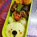 たにたーに's cooksnap of when they made 簡単すぎるシロクマのキャラ弁.