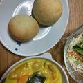 clover♡3's cooksnap of when they made 30分で完成！？不思議パンの豆乳ゴマパン.