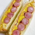 ちゃむ☆♬04's cooksnap of when they made 朝食♪丸ごとウインナーと卵のサンドイッチ.