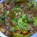 見習いみーこ's cooksnap of when they made ゴーヤと茗荷の常備菜.