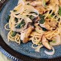Macky1969's cooksnap of when they made 牡蠣とほうれん草のバター醤油パスタ.