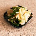 るんるんるん2525's cooksnap of when they made 苦手克服☆ﾋﾟｰﾏﾝと玉ねぎのｺﾞﾏ和え.