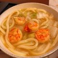 みき310's cooksnap of when they made 塩味で★白菜とえびのシンプル蒸しうどん.
