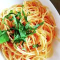 matiyo's cooksnap of when they made 和風明太子パスタ（簡単).