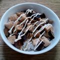 ポニーリボン's cooksnap of when they made ランチ丼に～なすと豆腐のスタ丼.